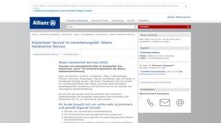 
                            13. Allianz Makler Online Service - Allianz Handwerker Service