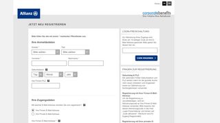 
                            5. Allianz | Registrierung