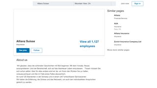 
                            12. Allianz Suisse | LinkedIn