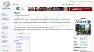 
                            9. Allianz - Wikipedia