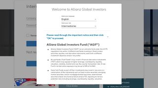 
                            5. AllianzGI | My Account - Allianz Global Investors