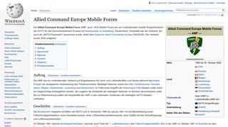 
                            6. Allied Command Europe Mobile Forces – Wikipedia