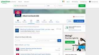 
                            10. Allied Irish Bank (GB) Jobs | Glassdoor.ie