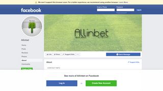 
                            12. Allinbet - About | Facebook