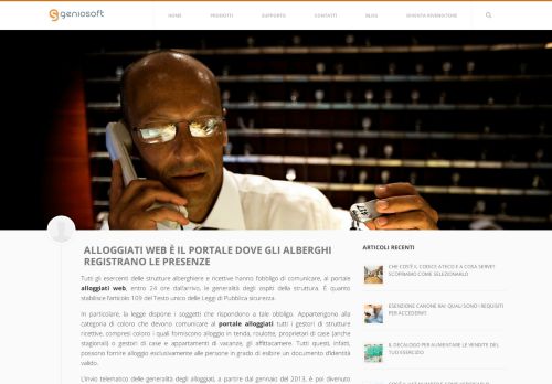 
                            10. Alloggiati web è il portale dove gli alberghi registrano le presenze