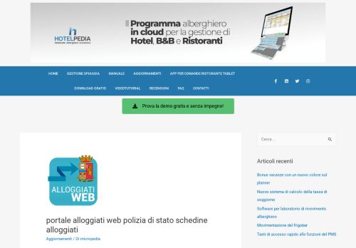 
                            12. alloggiati web polizia - Hotelpedia