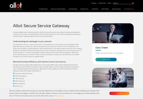 
                            6. Allot Secure Service Gateway - Understanding Your Network ...