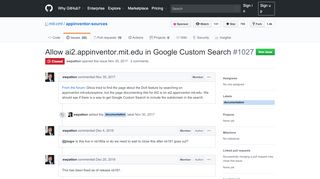 
                            10. Allow ai2.appinventor.mit.edu in Google Custom Search · Issue #1027 ...