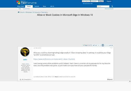 
                            8. Allow or Block Cookies in Microsoft Edge in Windows 10 - Page 2 ...