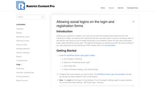 
                            7. Allowing social logins on the login and registration forms - Restrict ...