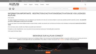 
                            1. Allplan Connect: Accueil Connect