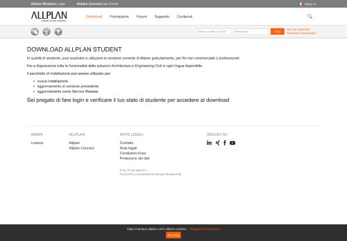 
                            6. Allplan versione studente - Allplan Italia S.r.l. - Allplan Campus