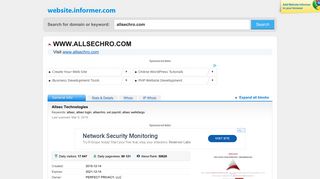 
                            7. allsechro.com at WI. Allsec Technologies - Website Informer