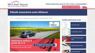 
                            9. ALLSECUR : Avis & prix de l'assurance auto pas cher - Mon-Auto ...