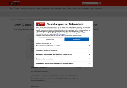 
                            6. AllSecur KFZ-Versicherung kündigen - so schnell geht's | FOCUS.de