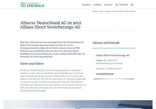 
                            3. ▷ Allsecure - Adresse & Kontakt - Zentrale in Frankfurt am Main