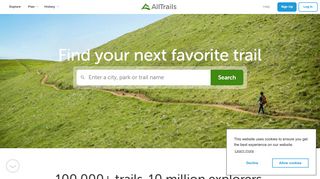 
                            7. AllTrails: Trail Guides & Maps for Hiking, Camping, and Running ...