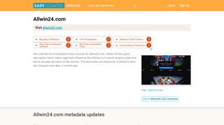 
                            7. Allwin24 (Allwin24.com) - Allwin24 - Easycounter