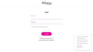 
                            5. ALLYOU - Online portfolio website builder