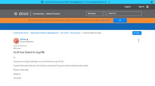 
                            3. ALM has failed to login - Micro Focus Community