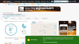 
                            8. Alma, KS Forecast | Weather Underground