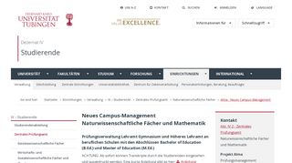
                            6. Alma - Neues Campus-Management (B.Ed.) - Uni Tübingen