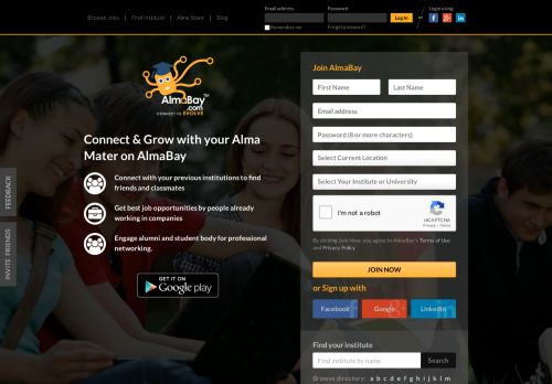 
                            2. Almabay Job Search Portal for Alumni. Get connected with your Alma ...