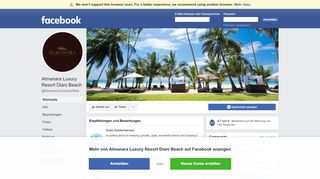 
                            3. Almanara Luxury Resort Diani Beach - Startseite | Facebook
