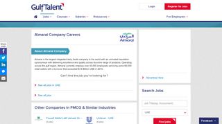 
                            6. Almarai Company Careers & Jobs | GulfTalent