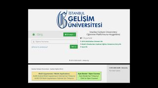 
                            3. ALMS - İstanbul Gelişim Üniversitesi