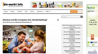 
                            13. Alnatura und Bio Company sind „Kundenlieblinge“ - Bio-Markt.info