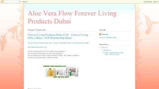 
                            11. Aloe Vera Flow Forever Living Products Dubai: Forever Living ...