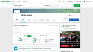 
                            3. Alp Consulting Reviews | Glassdoor.co.in