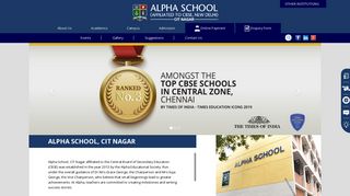 
                            13. Alpha CBSE School, CIT Nagar - Alpha Group of Institutions