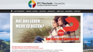 
                            11. ALPHA-Kurs - EFG Meschede