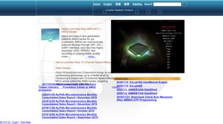 
                            11. ALPHA MICROELECTRONICS CORP.