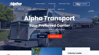 
                            11. Alpha Transport – The Full-service carrier!