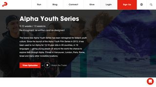 
                            3. Alpha Youth Series | Alpha Canada