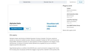 
                            8. Alphabet Italia | LinkedIn