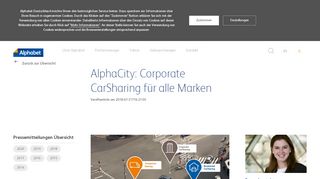 
                            4. AlphaCity: Corporate CarSharing für alle Marken - Alphabet