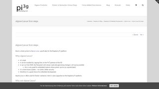 
                            5. Alpine Linux first steps - pi3g.com