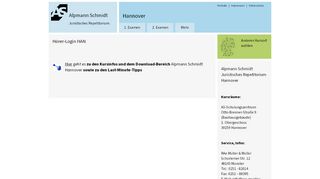 
                            4. Alpmann Schmidt - Hörer-Login HAN