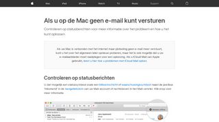 
                            10. Als u op de Mac geen e-mail kunt versturen of ontvangen - Apple ...