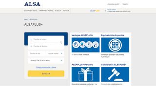 
                            3. ALSAPLUS+: Ventajas y descuentos exclusivos en autocar - ALSA