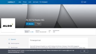 
                            3. ALSO Schweiz AG - 32 Stellenangebote auf jobs.ch