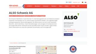 
                            5. ALSO Schweiz AG – Verband der Schweizer Online-Händler