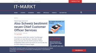 
                            6. Also Schweiz bestimmt neuen Chief Customer Officer Services | IT-Markt
