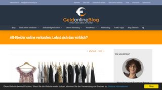 
                            6. Alt-Kleider online verkaufen: Lohnt sich das wirklich? - Geld-online-Blog