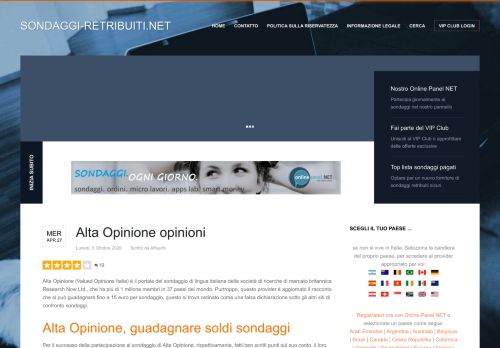 
                            7. Alta Opinione opinioni - sondaggi-retribuiti.net