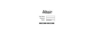 
                            8. Altair - Login - Agillaire